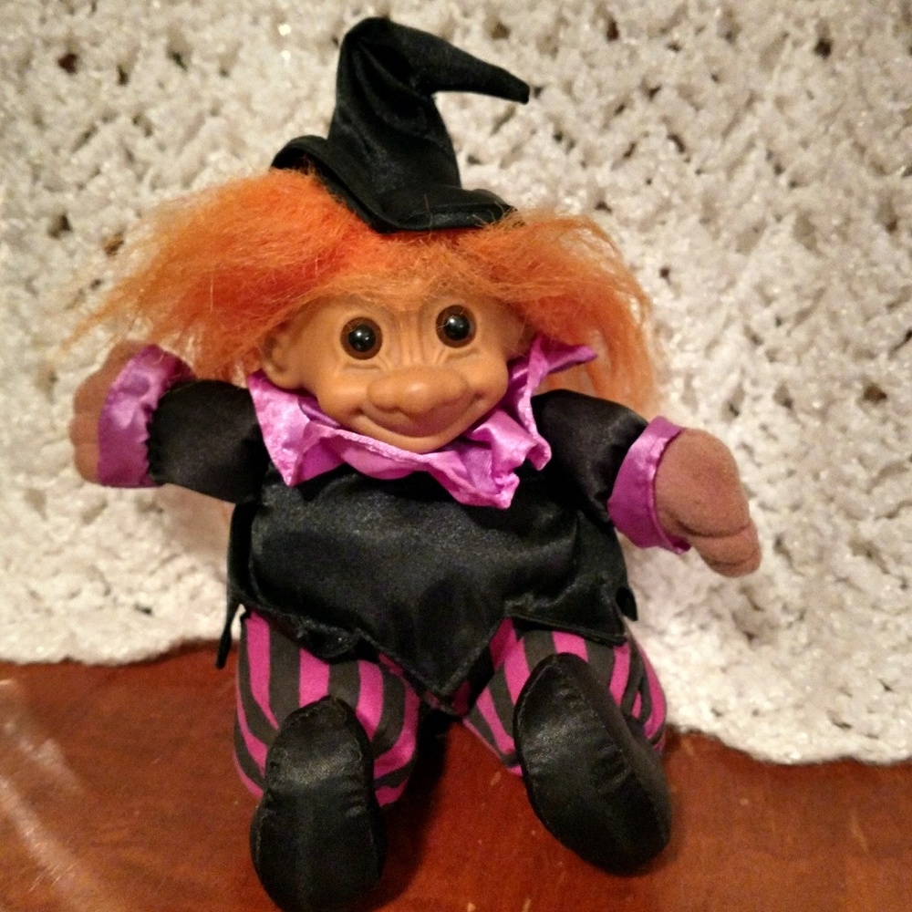 RUSS© Troll plush Witch